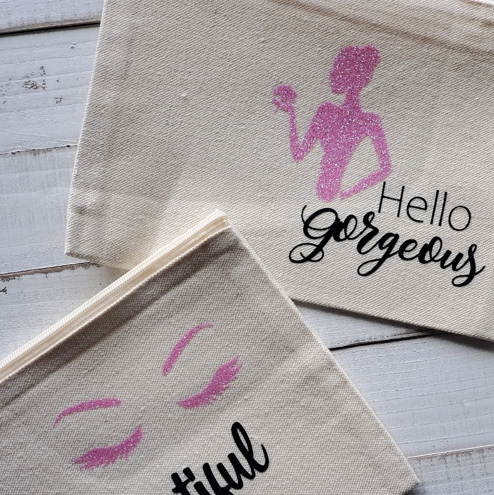 Hello Gorgeous- Cosmetic bag